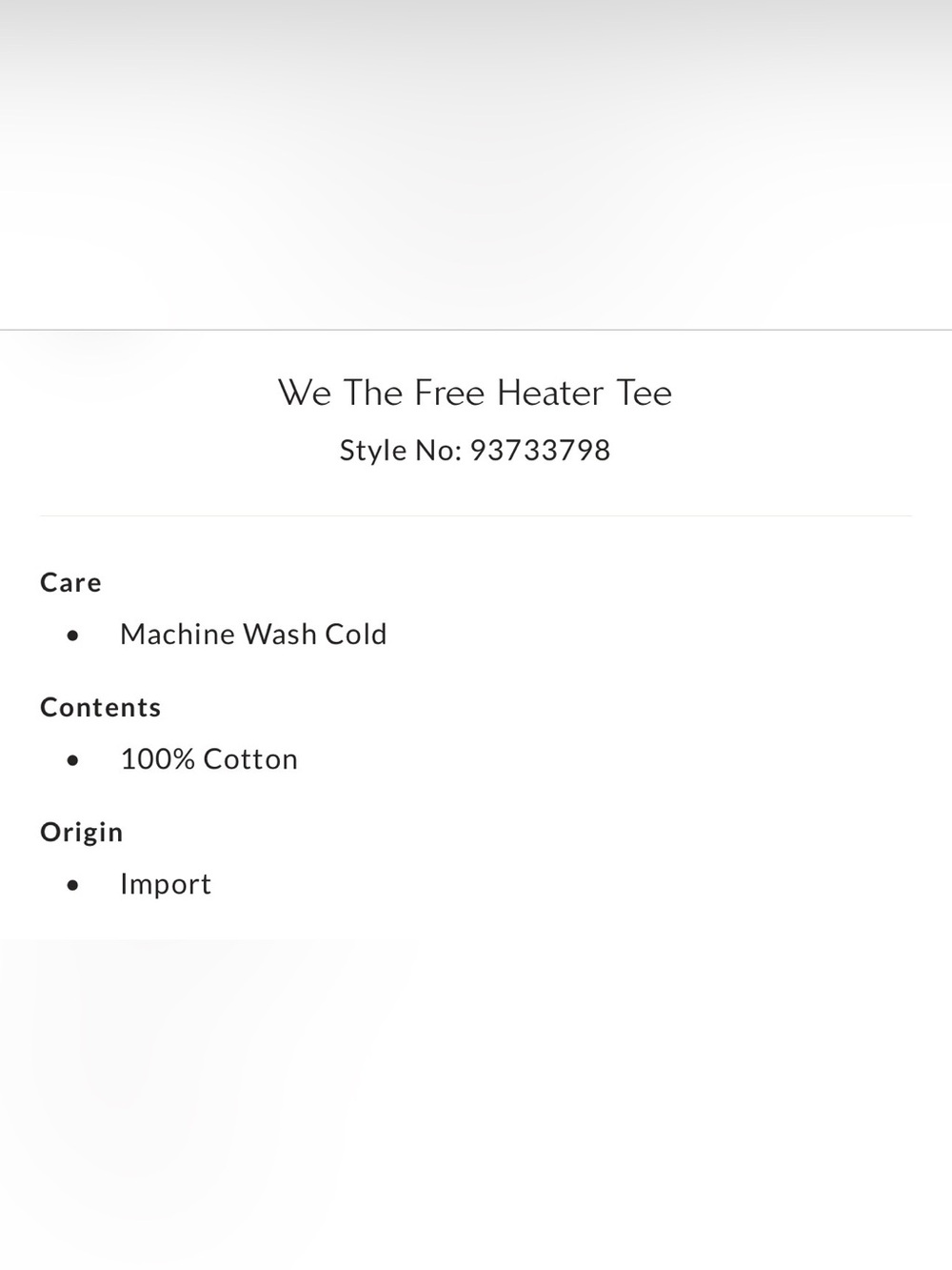 Free People We The Free Heater Tee - Picture 9 of 10